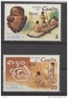 Delcampe - Cuba 1989 Prehistory Prehistoire  Culture TAINO - Vor- Und Frühgeschichte