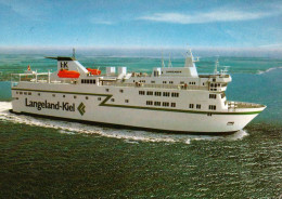 Delcampe - PAQUEBOT / FERRYBOAT : MS " LANGELAND III " / LANGELAND - KIEL (aq794) - Traghetti