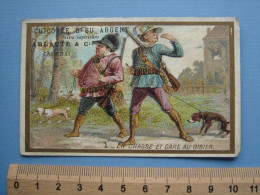 Delcampe - Chromo - CHICOREE BLEU ARGENT - ARLATTE & Cie - CAMBRAI - Tè & Caffè