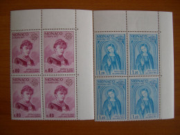 Delcampe - Monaco  Bloc De 4 N° 1003/04   Neuf** - Neufs