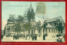 Delcampe - 4990 - LEVALLOIS PERRET - L'EGLISE - Levallois Perret