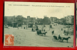 Delcampe - 4991 - LEVALLOIS PERRET - VUE GENERALE PRISE DE LA PORTE CHAMPERRET - Levallois Perret
