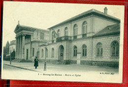 Delcampe - 3211 - BOURG LA REINE - LA MAIRIE ET L'EGLISE - Bourg La Reine