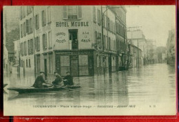 Delcampe - 3121 - COURBEVOIE - PLACE VICTOR HUGO - INONDATIONS JANVIER 1910 - Courbevoie