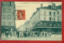 Delcampe - 3108 - COURBEVOIE - RUE DE BEZONS PRISE DE LA PLACE VICTOR HUGO - Courbevoie
