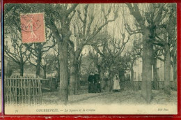 Delcampe - 3091 - COURBEVOIE - LE SQUARE ET LA CRECHE - Courbevoie