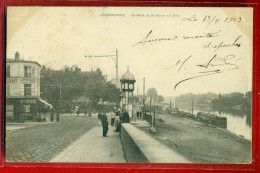 Delcampe - 3080 - COURBEVOIE - LE PORT ET LA PLACE DU PORT - Courbevoie