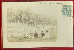 Delcampe - 1855 - JOINVILLE LE PONT - CARTES PHOTOS - FAMILLE ET BORDS DE MARNE - DESTINEES A M. L'HOTE, PARIS - Joinville Le Pont
