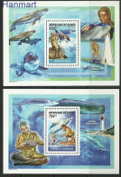 Delcampe - Guinea 2006 Mi Block 957-958 MNH (ZS5 GURbl957-958) - Lighthouses