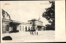 Delcampe - CPA Monza Lombardia, Stazione Ferrovia - Autres & Non Classés