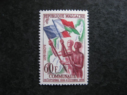 Delcampe - A). Madagascar: TB N° 340 , Neuf XX. - Madagaskar (1960-...)