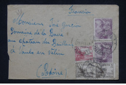 Delcampe - ESPAGNE / 39-45 - Enveloppe Censurée Pour La France - A étudier - M 12344 - Briefe U. Dokumente