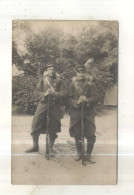 Delcampe - Militaria : 2 Militaires (carte Photo) - Personen