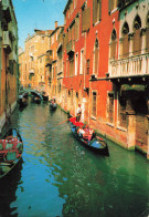 Delcampe - ITALIE - Venezia - Rio Della Fava - Canal - Gondole - Bateau - Transport - Bâtiment - Arche - Animé - GF - Carte Postale - Venezia (Venedig)