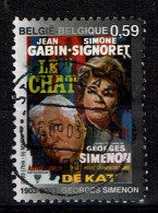 Delcampe - 0,59€ Affiche 'De Kat' Georges Simenon Uit 2003 (OBP 3168 ) - Gebraucht