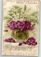 Delcampe - 38170204 - Postkarte M. Veilchenduft Blumen In Vase - Sonstige & Ohne Zuordnung