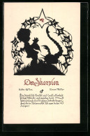 Delcampe - AK Sternzeichen Skorpion, 24.Okt. Bis 22. Nov., Eigenschaften Des Skorpionmenschen, Schattenbild - Sterrenkunde