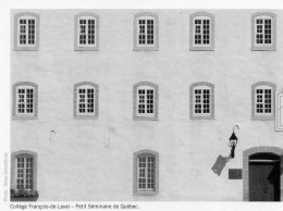 Delcampe - CPM - CANADA - QUEBEC - COLLEGE FRANCOIS DE LAVAL - PETIT SEMINAIRE DE QUEBEC  - PHOTO STEVE DESCHENES - Sonstige & Ohne Zuordnung