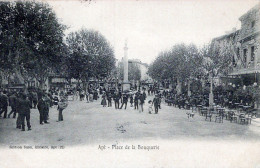 Delcampe - 84 / APT / PLACE DE LA BOUQUERIE / TRES ANIMEE - Apt