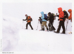 Delcampe - CPM - CANADA - QUEBEC - MORDUS DE PLEIN AIR - RAQUETTES -  PHOTO STEVE DESCHENES - Sonstige & Ohne Zuordnung