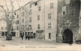 Delcampe - FRANCE - Draguignan - Place - Porte Portaiguières - Enfant - Animé - ELD - Ob 1914 - Carte Postale Ancienne - Draguignan