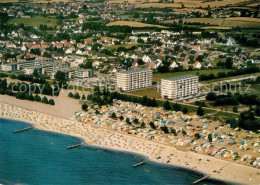 Delcampe - Groemitz Ostseebad Fliegeraufnahme Mit Strand - Groemitz