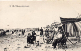 Delcampe - Châtelaillon-Plage Très Animée Plage - Châtelaillon-Plage