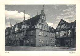 Delcampe - Celle Niedersachsen Rathaus Kupfertiefdruck - Celle