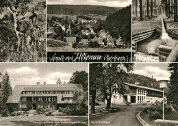 Delcampe - Altenau Harz Landschaftspanorama Waldpartie Rehkitz Erholungsheim Des Volkswagen - Altenau