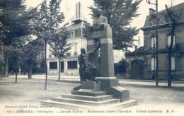 Delcampe - Dordogne - Bergerac - Jardin Public - Crédit Lyonnais - Cachet Bouniagues 1941 - Mercure - Bergerac