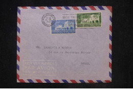 Delcampe - LYBIE - Enveloppe Commerciale Pour Paris - Par Avion - Années 50 - M 16557 - Libye