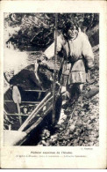 Delcampe - ETATS UNIS - Carte Postale - Alaska - Pêcheur Esquimau - L 66729 - Sonstige & Ohne Zuordnung
