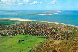 Delcampe - 1 AK Germany / Niedersachsen * Blick Auf Die Insel Langeoog - Luftbildaufnahme * - Langeoog