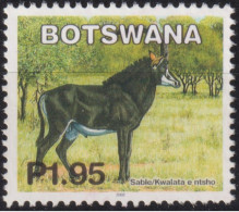 Delcampe - 2002 Botswana ⵙ Mi:BW 755, Sn:BW 750, Yt:BW 891, Southern Sable Antelope (Hippotragus Niger) - Botswana (1966-...)