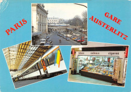 Delcampe - Gare D'Austerlitz Train Voitures Métro - Pariser Métro, Bahnhöfe