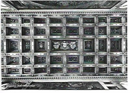 Delcampe - SOFFITTO DEL TRANSETTO.-  LA BASILICA DI SAN PAOLO.-  ROMA.- ( ITALIA ) - Chiese E Cattedrali