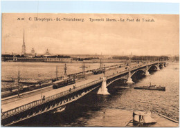 Delcampe - SAINT-PETERSBOURG - Le Pont De Troitzk - Russia
