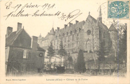 Delcampe - 45605 - LAPALISSE - CHATEAU VU DE L USINE - Lapalisse