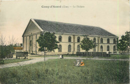 Delcampe - 53326 - AVORD - CAMP D AVORD / LE THEATRE / CACHET SERVICE DE SANTE DEPOT DES CONVALESCENTS DU CAMP D - Avord