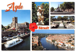 Delcampe - AGDE Perle Noire De La Mediterranee 8(scan Recto-verso) MA2146 - Agde