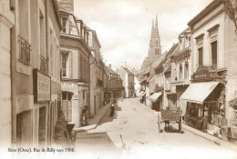 Delcampe - Sées Orne Rue De Billy  édition Atlas 1986 Cliché Roger Viollet 9 (scan Recto-verso)MA2144Bis - Sees