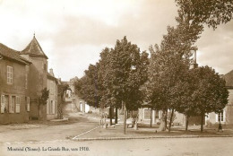 Delcampe - MONTREAL Yonne La Grande Rue édition Atlas 1986 Cliché Roger Viollet 24 (scan Recto-verso)MA2144Bis - Montreal