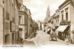 Delcampe - Sées Orne Rue De Billy  édition Atlas 1986 Cliché Roger Viollet 8 (scan Recto-verso)MA2144Bis - Sees