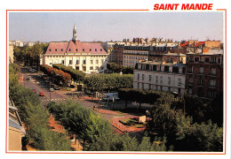 Delcampe - ST MANDE Vue Sur L Hotel De Ville 15(scan Recto-verso) MA2140 - Saint Mande