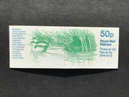 Delcampe - GB 1986 Pond Life Moorhen 50p Booklet MNH SG FB35 - Markenheftchen