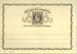 Delcampe - BRASIL , ENTERO POSTAL  NO CIRCULADO , 20 REIS - PEDRO II - Interi Postali