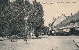 Delcampe - CPA - 05 - Gap - Place Du Lion ,rue Carnot - Gap