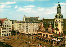 Delcampe - LEIPZIG Sachsen Marktblick - Leipzig