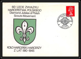 Delcampe - Lettre (cover) Scout (jamboree) - 20 - Grande Bretagne (great Britain) - Diamond Jubilee Polish Scout 31/08/1971 - Lettres & Documents