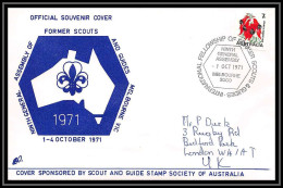 Delcampe - Lettre (cover) Scout (jamboree) - 51 - Australie (australia) - BOYS + GIRLS FORMER SCOUTS 1/10/1968 - Lettres & Documents